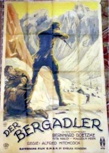 Original poster for DER BERGADLER/ THE
                      MOUNTAIN EAGLE